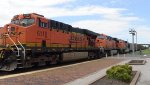 BNSF coal train reroute on CN DPUs